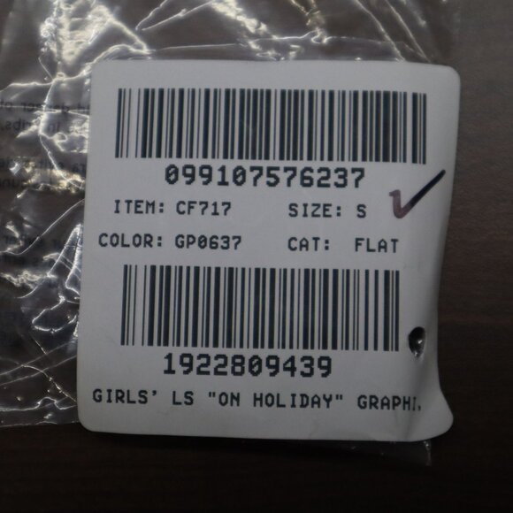 Crewcuts On Holiday Graphic T-Shirt Girls S(6-7) White Casual Playful School NWD - Picture 12 of 13